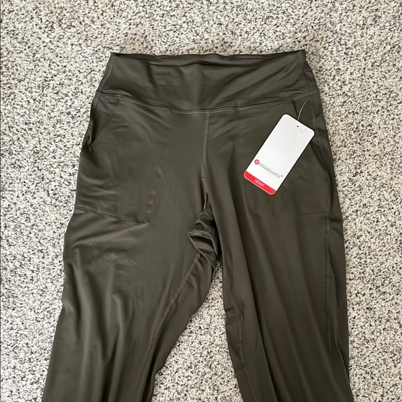 Leggings Depot Pants - Olive Green High-Waisted Leggings
